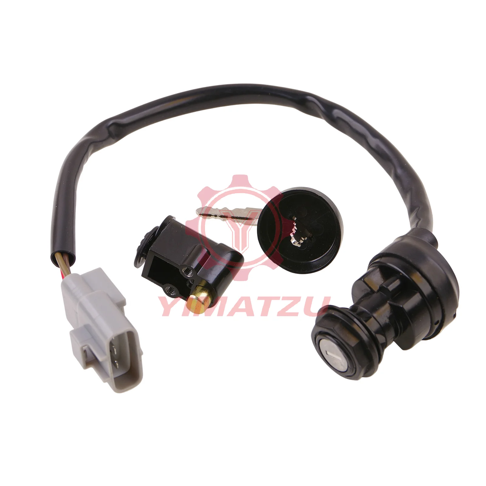 Ignition Switch 2key for Hisun HS500 700ATV Massimo Menards Qlink Supermach Excalibur 37200-058-0000  LU021803 37000-107-0000