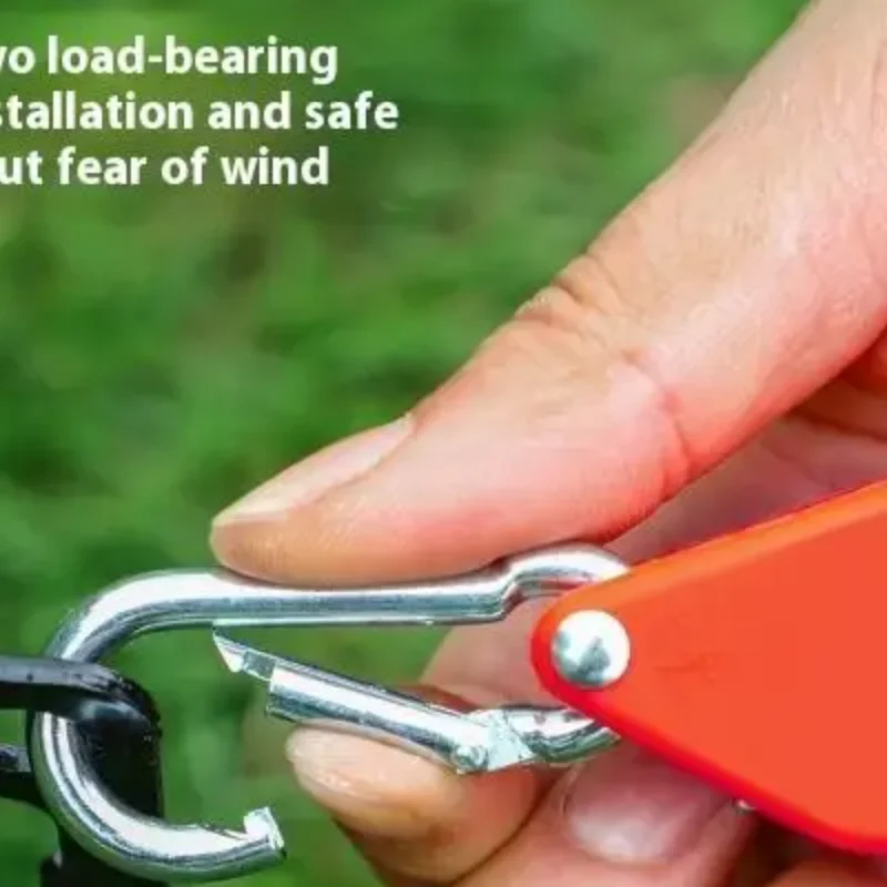 Adjustable Tent Rope Hanger Heavy Duty Ratchet Tie Down Strap With Reinforced Metal Gear For Camping Ratcheting Pulley System