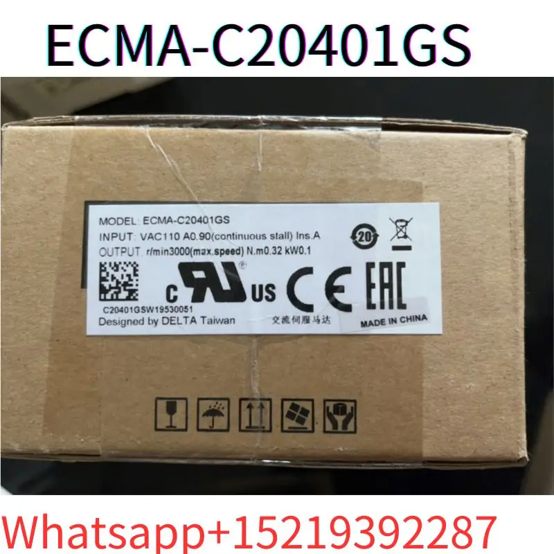 

Brand New Original ECMA-C20401GS servo motor power 100W flange 40mm