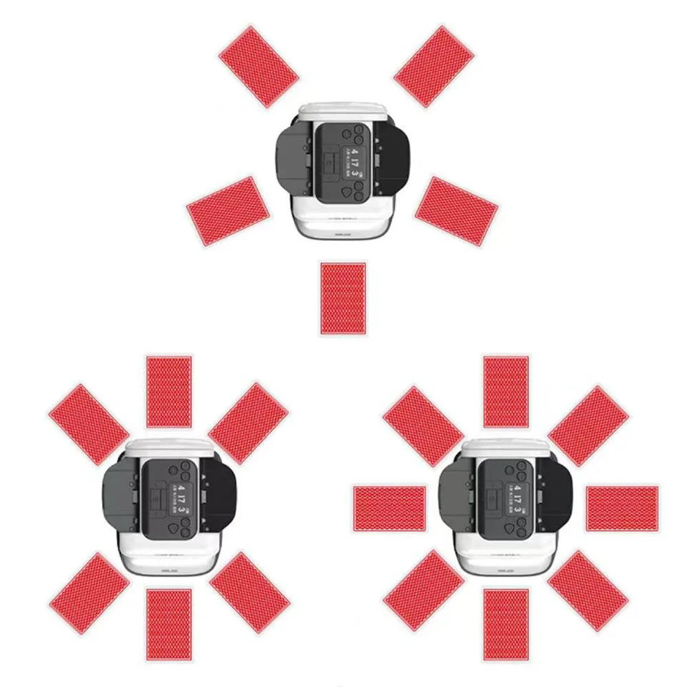 2 في 1 أوراق اللعب، أداة التعامل، جهاز البوكر 360 درجة °   آلة توزيع شفل البطاقات الأوتوماتيكية ذات التصميم الدوار
