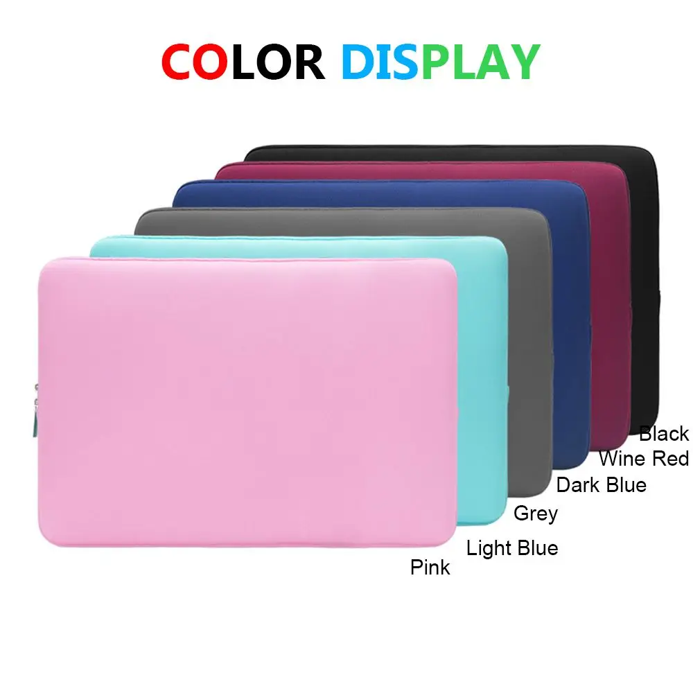 Fashion Colorful Laptop Notebook Case Tablet Sleeve Shockproof Ultra Thin Cover Bag 11 13 15 inch For Xiaomi Lenovo HP Dell Asus