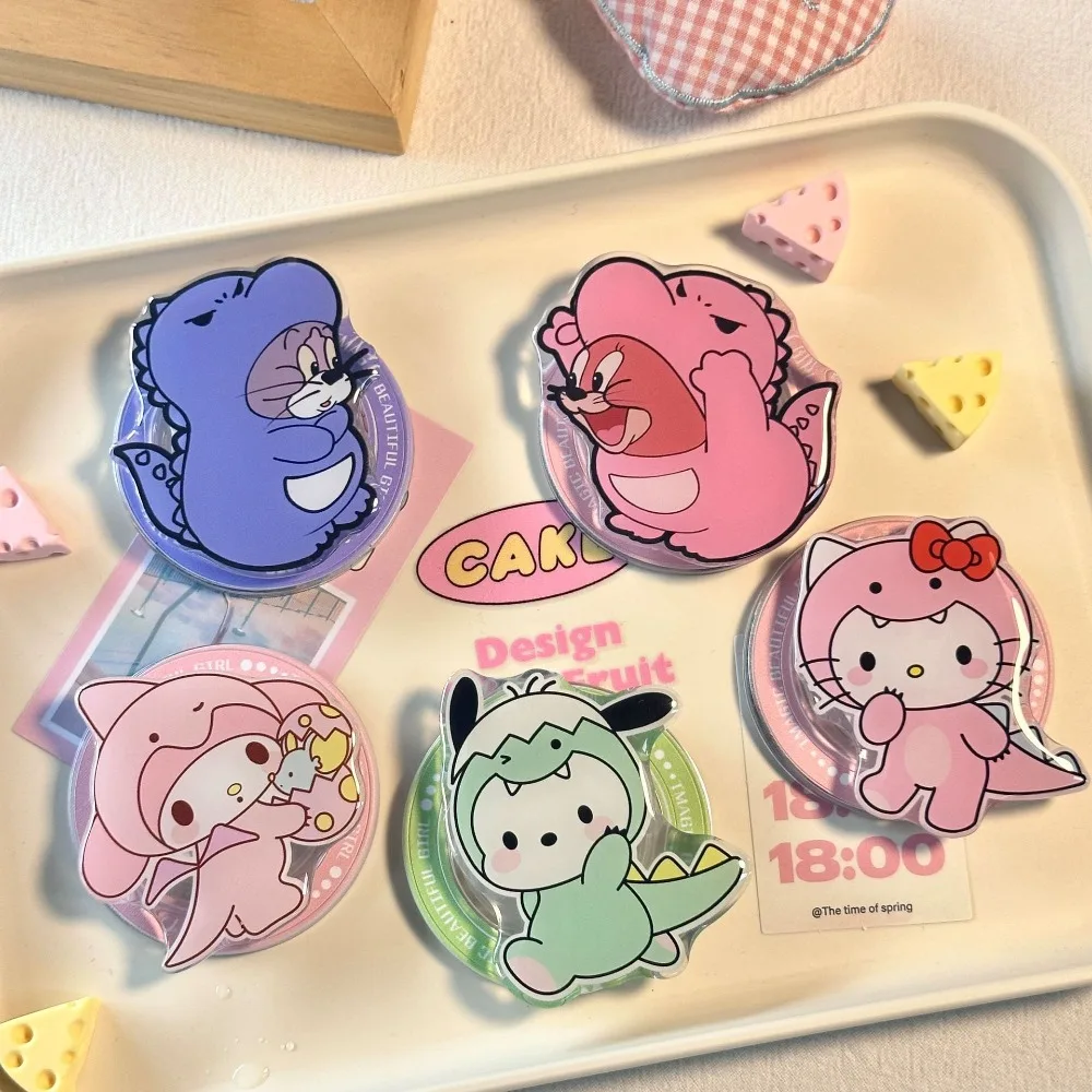 

Sanrio Hello Kitty Melody Pochacco Expandable Stand Foldable Holder Magsafe PopSockets Magnetic For Phone Finger Ring Stand