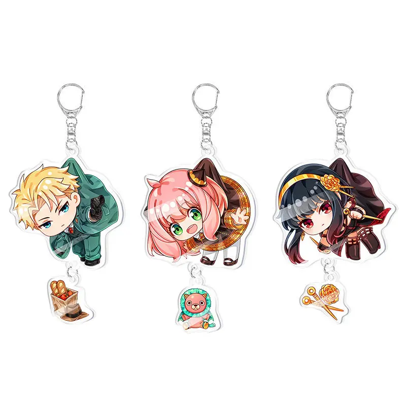 Spy Γ FAMILY Acrylic desktop stand vertical key chain ornaments