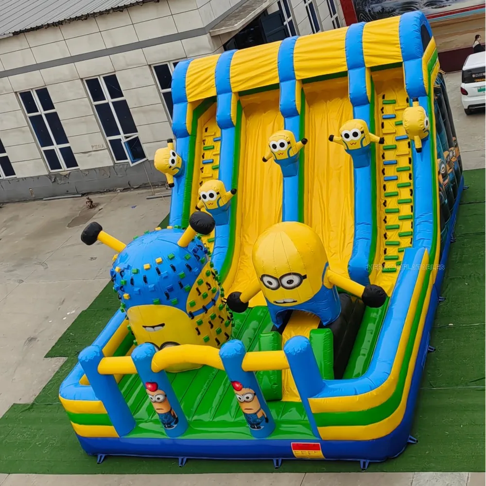 Cartoon gonflable château juegos inflables Bounce House Giant Slide Big Bounce inflatable Playground cartoon Theme Park Bounce