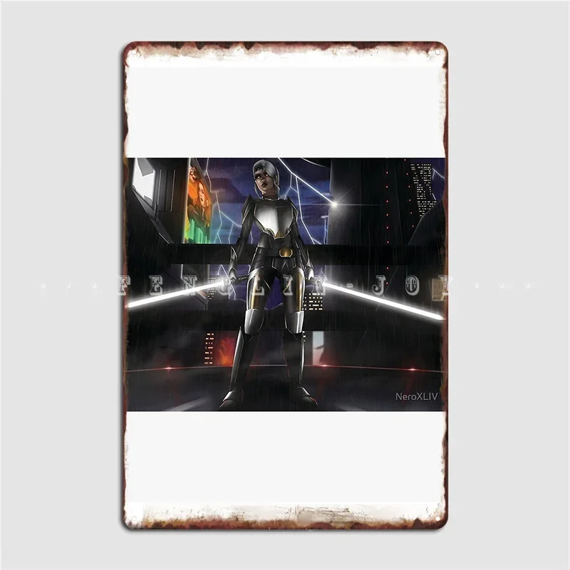 ليدي رافينسونج علامة معدنية سينما مطبخ كهف حانة لوحات مضحكة تين تسجيل ملصق #1