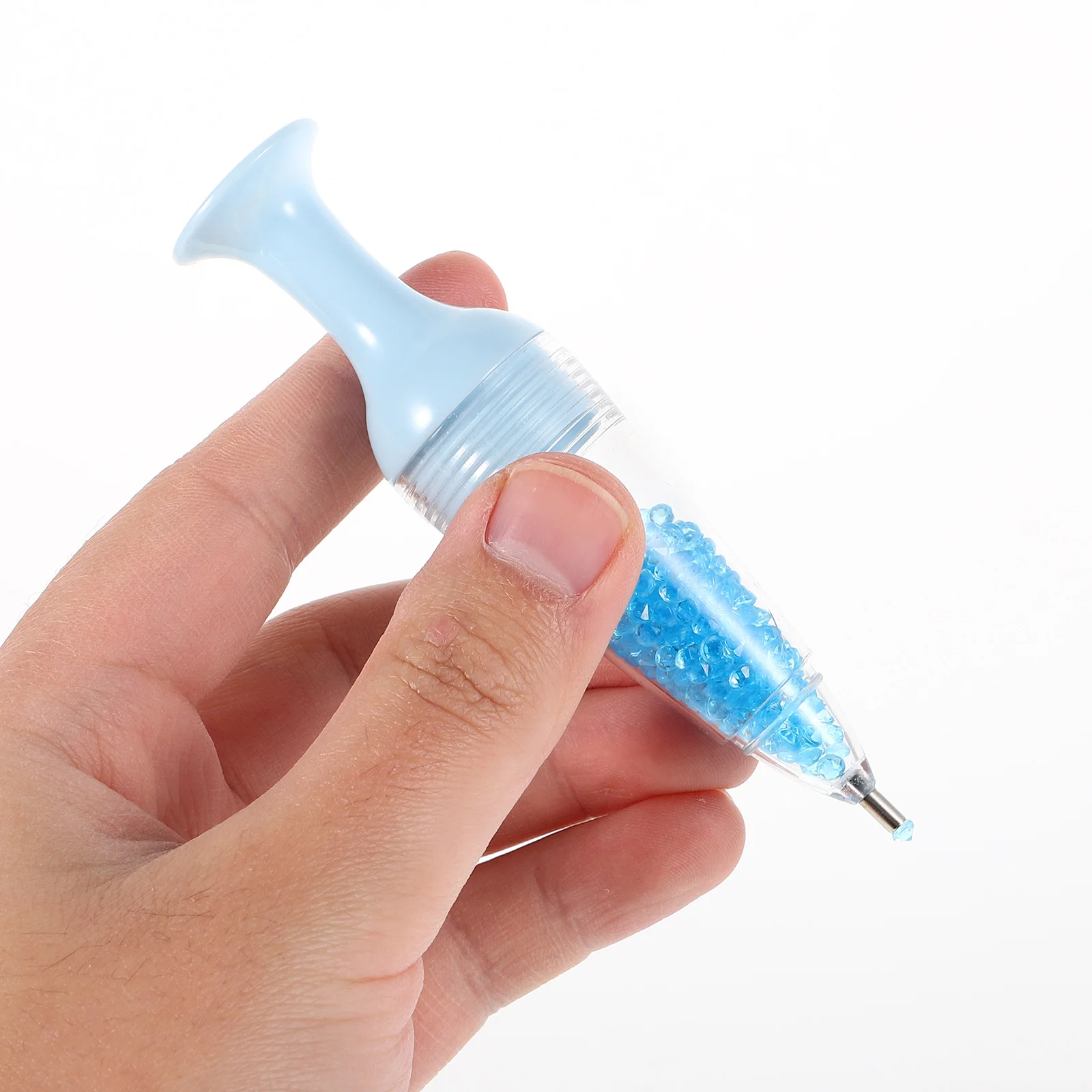 

2Pcs Vase Shape Diamond Pen Nail Embroidery Tool Set Precise Operation Multi Functional Portable Design Dimond Art Paintings Pen