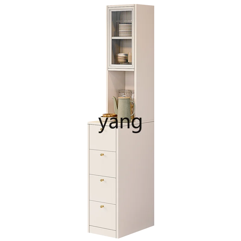 lmm kitchen bathroom crevice storage cabinet ultra-narrow bathroom narrow slot rack bedside drawer type
