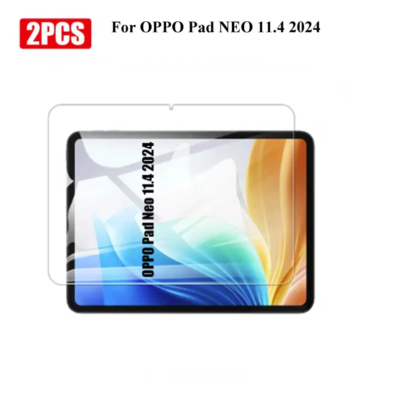 

2PCS Tempered Glass Screen Protector For OPPO Pad 11 Air 10.36 11.5 Realme Pad 2 10.4 mini 8.7 Neo Air 2 11.4 Tablet Glass Film