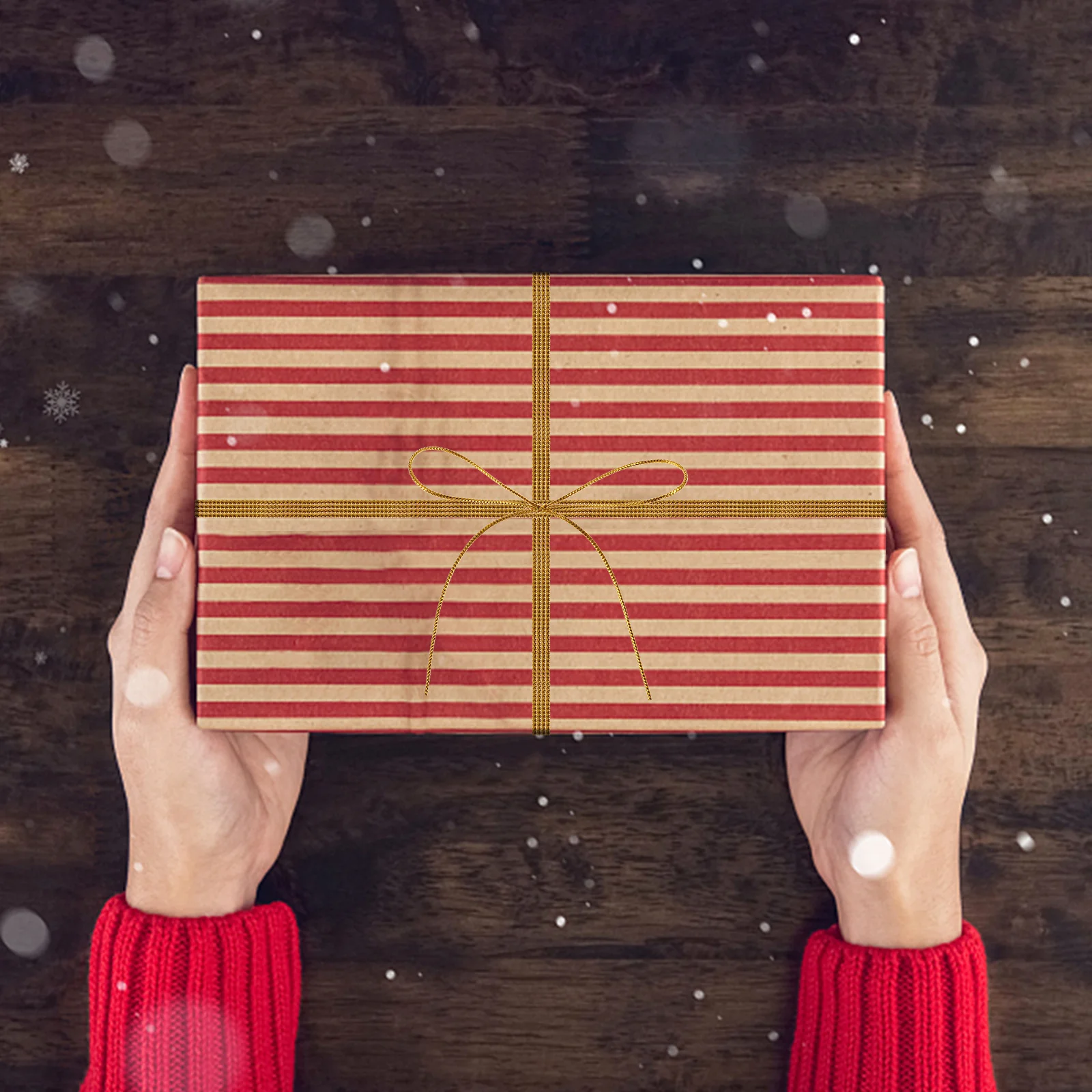 1 ロールギフト包装ラインシルバーゴールドタグストリング DIY クッキーバッグシールストラップクラフト紙タイロープ多目的結束