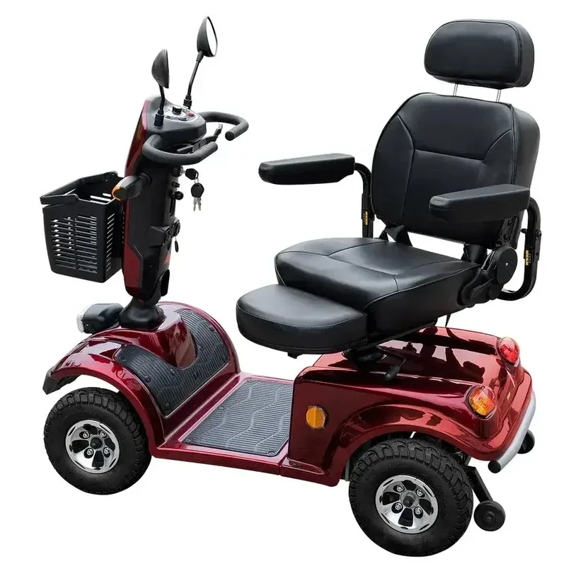 

40-60km Mobility Scooters Foldle Light Weight Elderly With Comfortle Single