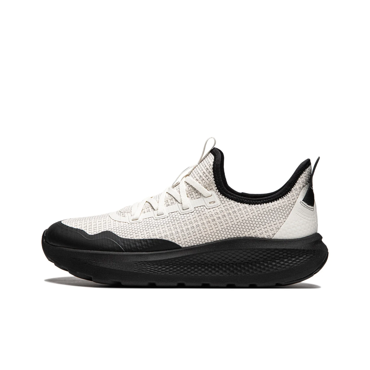 Li Ning Cloud Yi Slip On Abrasion Resistant Breathable Lightweight Rebound Low top Casual Shoes Men's White Black AGLU261-4