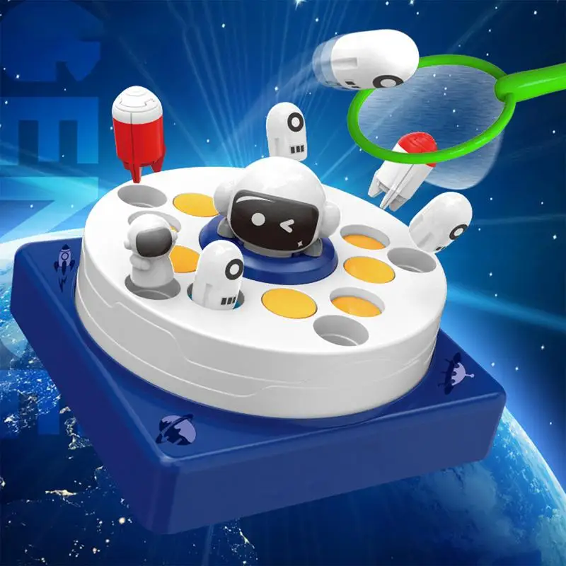 

Семейная настольная игрушка, интерактивная игра для запуска ракеты, Настольная Спортивная игрушка с музыкой, творческие навыки, улучшающая игру