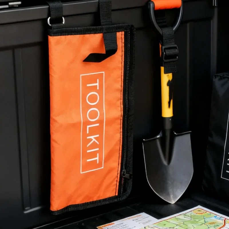5/1 個ポータブル多機能ツール収納袋高品質ジッパーキャンバスオックスフォード防水収納袋ツールキットオーガナイザー