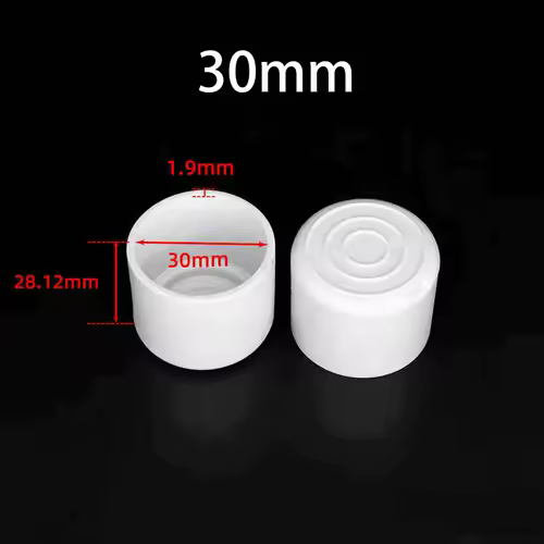 4-30Pcs PVC White Furniture Table Foot Tip Chairs Legs Pad Protector Cover Round/Square Pipe Plug Lid Tube Hole Protection Cap - Image 18