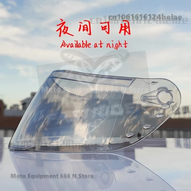 Original ORZ 991 Helmet Lens Transparent Lenses Color Visors Motorcycle Helmet Accessories