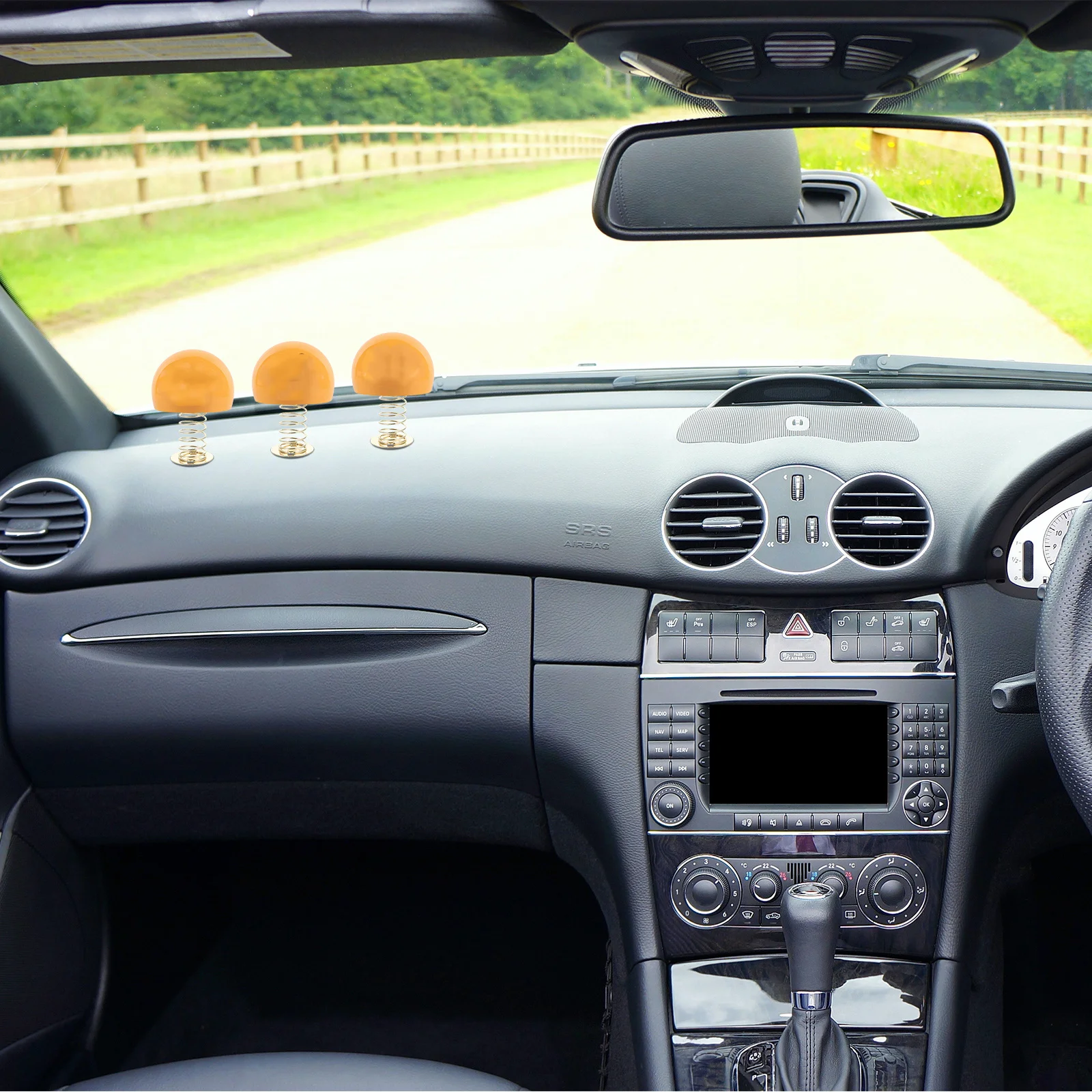 10 قطعة قواعد الربيع تهز رئيس لوحة القيادة مجموعة الإكسسوارات DIY بها بنفسك سيارة دراجة نارية الديكور تهز حلية تحديد قاعدة السيارة