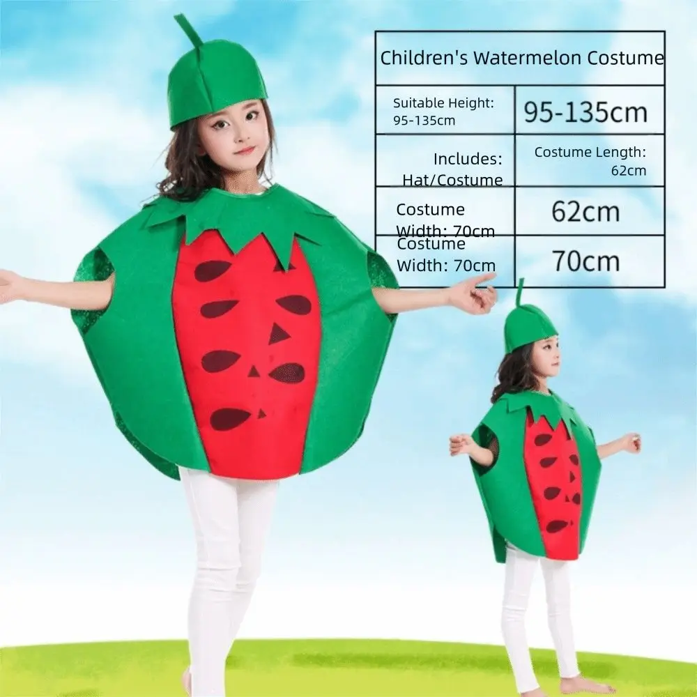 Fruit Fruit Vegetable Cosplay Costume Portable Cosplay Dance Performance Costumes 90-140CM Performances Cos Clothing view 6