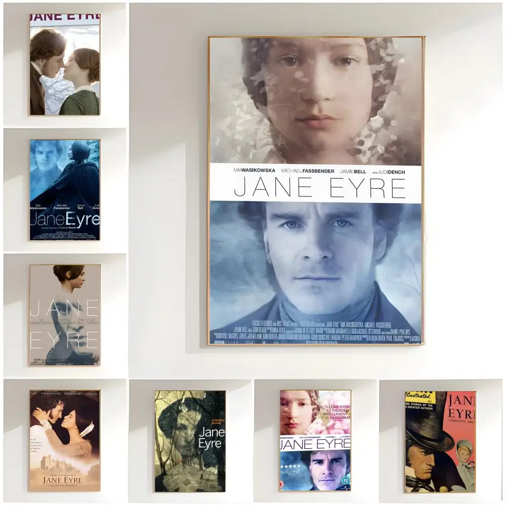 Jane Eyre Poster Classic Wall Art  Home Decor  Peel and Stick Unframed
