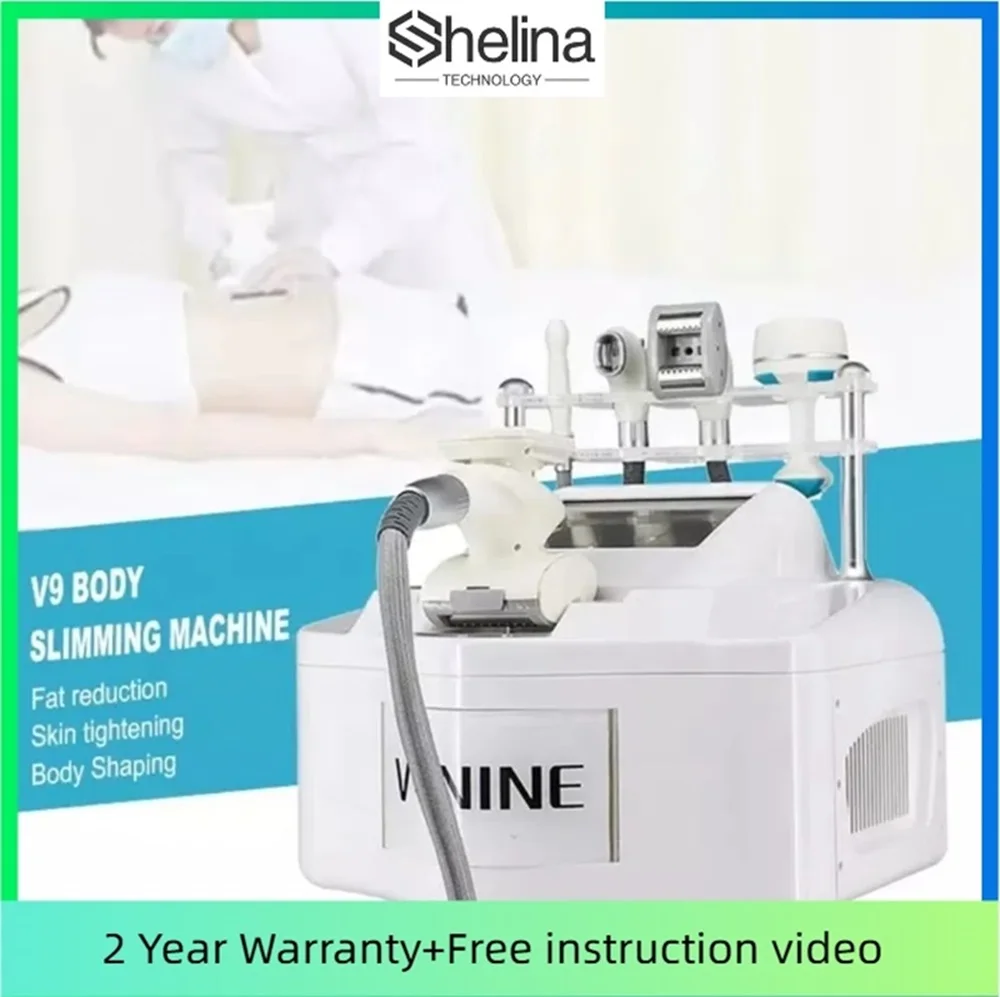 

V9 Slimming Machine With 40KHZ Cavitation Fat Reduction Body Shape Vacuum Roller machine