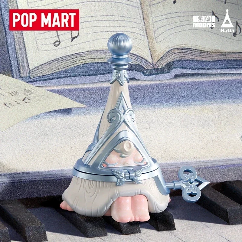 

POP MART 1001MOONS Where's The Elephant Slide Series Модная слепая случайная коробка игрушки Mystery Box Guess Фигурка-сюрприз в подарок