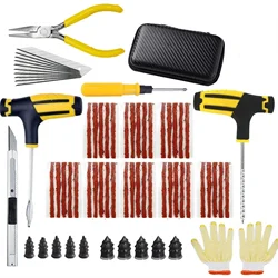 Motorcycle Tire Repair Kit Car Puncture Repair Tool Tire Puncture Emergency Tool Glue Stirring Repair Kit