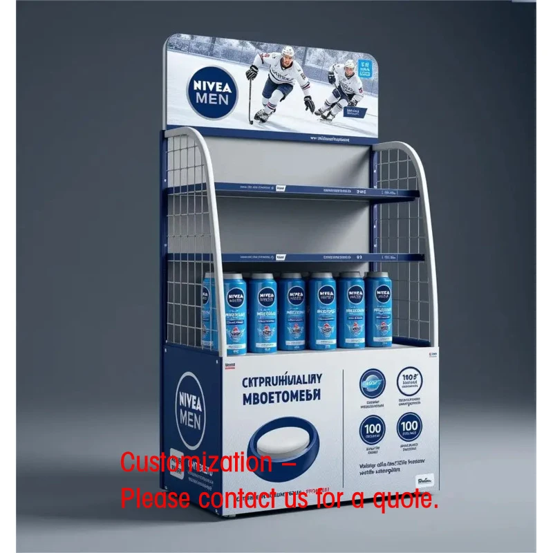 custom.Retailer Metal Wire Candy Snack Bulk Mesh Display Rack Basket Shelf Hair Gel Spray