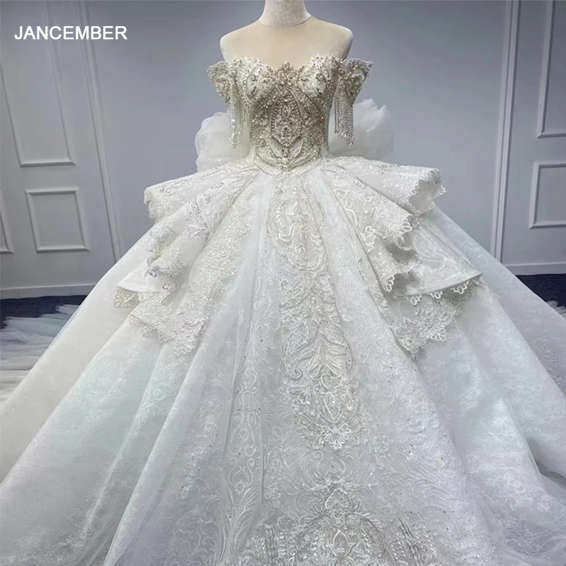 

Exquisite Wedding Dresses For Women Organza Ball Gown Sweetheart Wedding Dresses For Women 2022 Bride Sequined MN80 Vestido De N