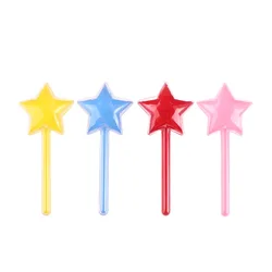 12/set Happiness Mini Small Macaron Star Bar Candy Box Plastic Box Storage Box Children's Birthday Party Halloween Christmas