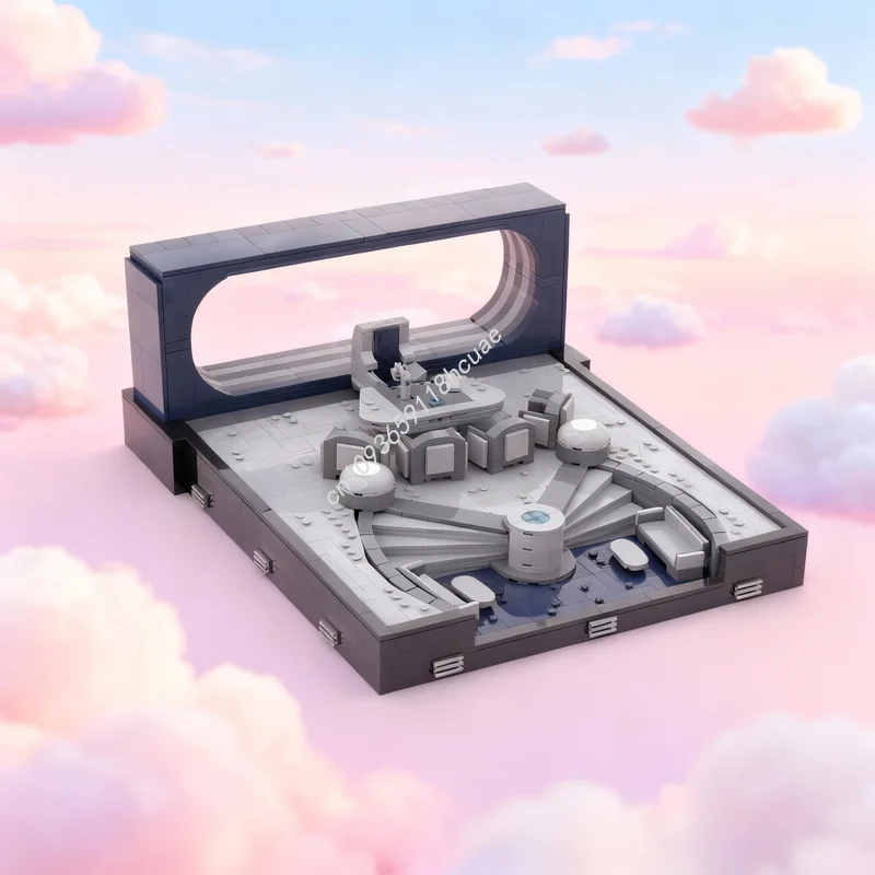 1178pcs MOC Star Battle Chancellor Valorum S Office Diorama Model Building Blocks Construction Christmas Gifts Toy Brick Kids