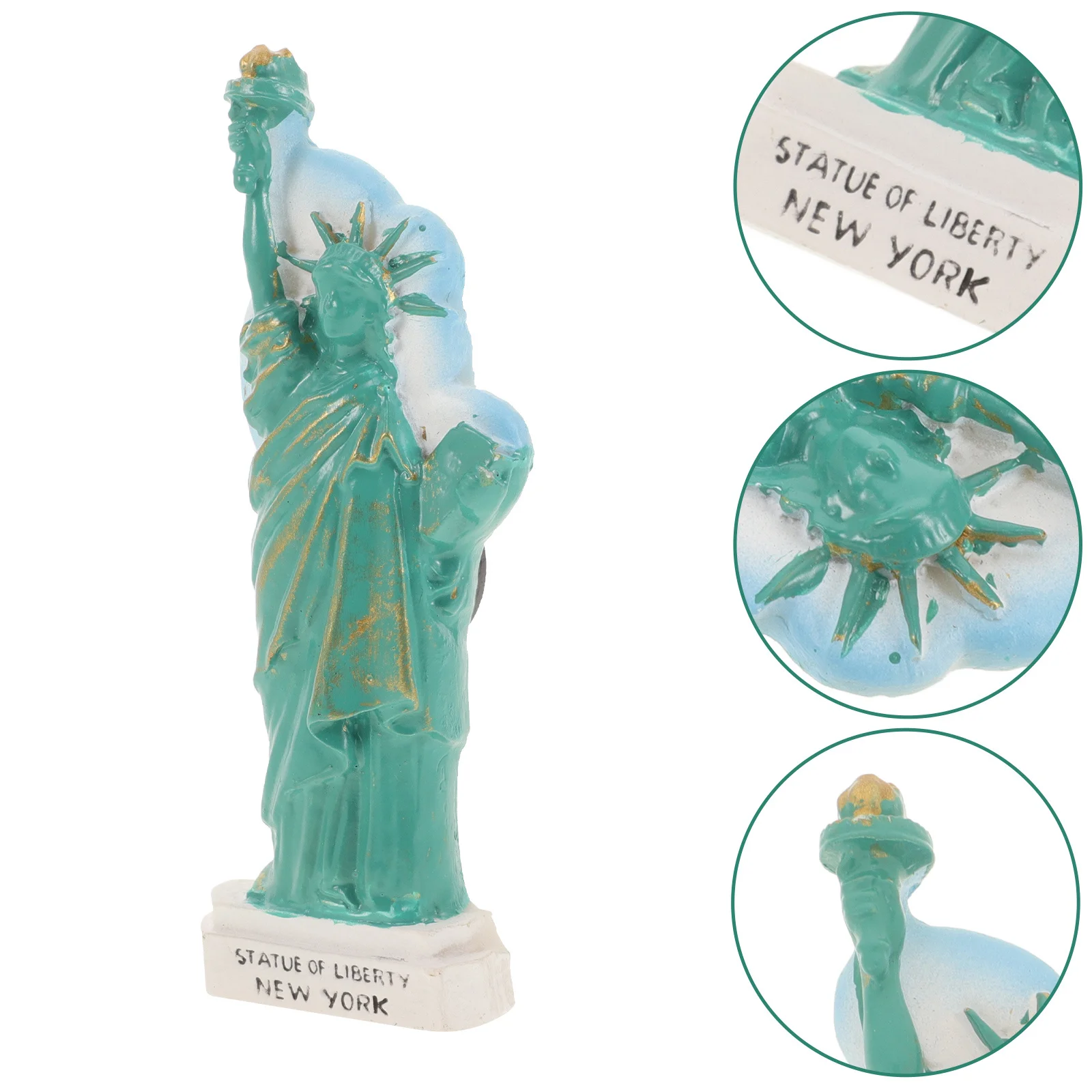 

Statue of Liberty Resin Fridge Magnet New York Souvenir Decorative Kitchen Refrigerator Locker Magnets American Souvenirs