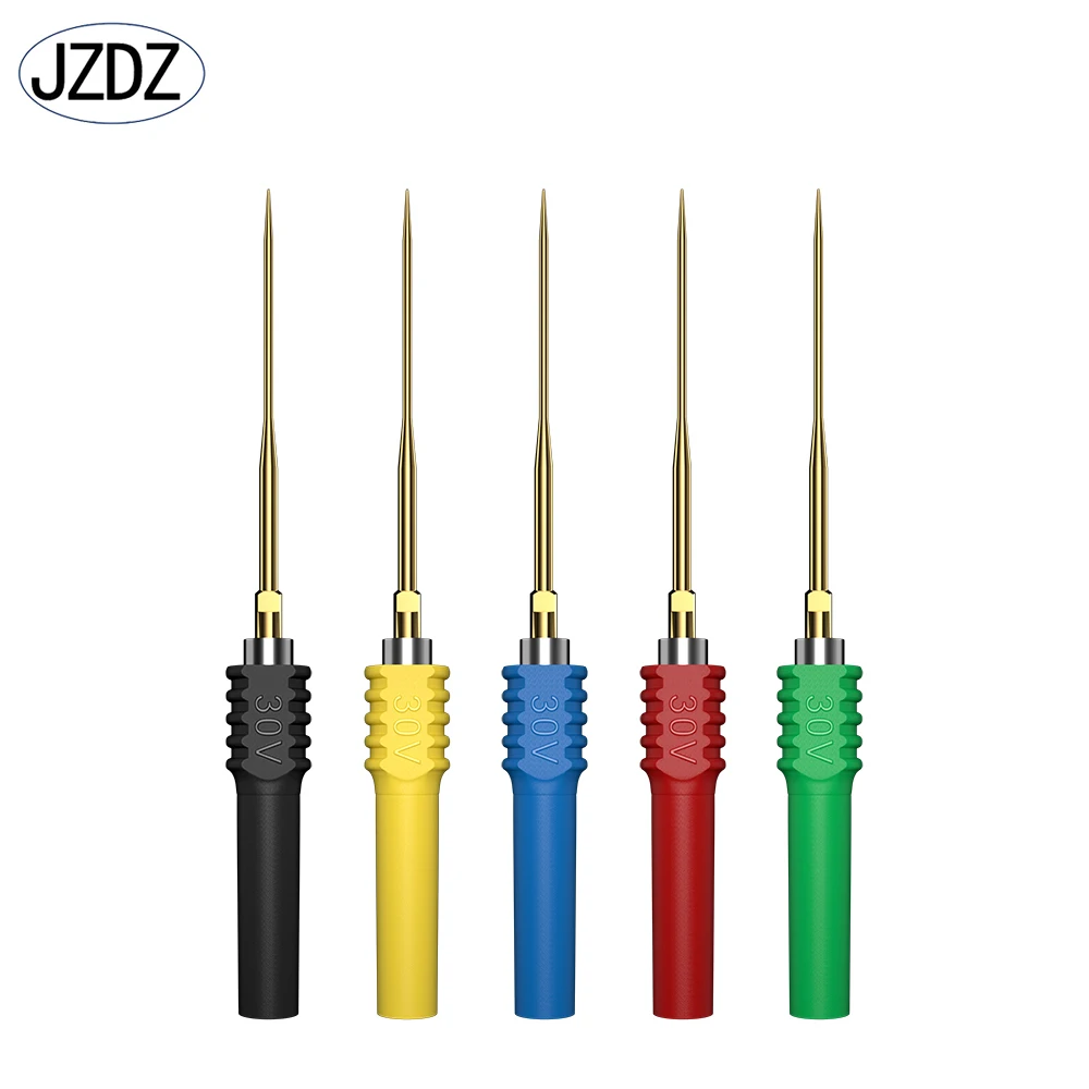 JZDZ 4mm Banana Plug to Banana Plug Multimeter Test Lead Kit Electronic Test probe accessory Alligator clip U-shaped plug JT8002