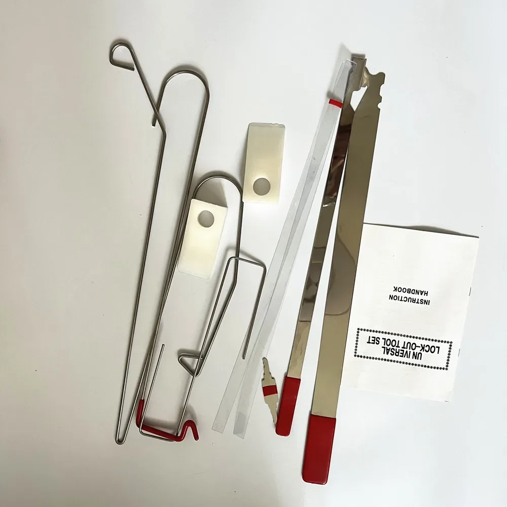 أدوات قفل عالمية أداة فتح الطوارئ طويلة الوصول للأبواب مع مانويل