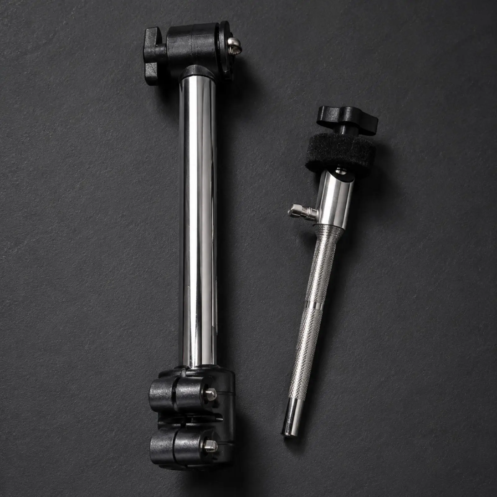 Electronic Drum Cymbal Stand Component Stable Two-Section Cymbal Stand Shaft Sturdy Percussion Accessory for Drummers, Home