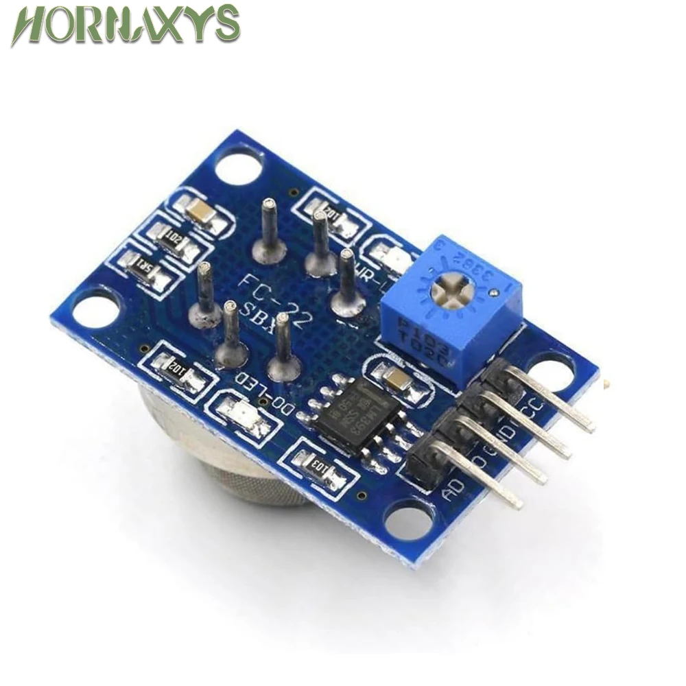 1-10pcs 100% New MQ-2 MQ2 LPG I-butane Propane Methane Alcohol Hydrogen Smoke Gas Sensor Module for arduino