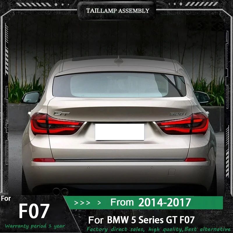 

Автомобильные светодиодные задние фонари для BMW F07 5-Series GT 2014-2017 Модифицированные 5GT задние стоп-сигналы заднего хода в сборе Задние фонари Plug And Play