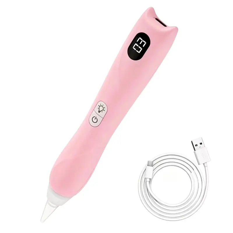 ABKP-Wireless Luminous Diamond Picker Pen Electric Dual Tip Handheld Self-Absorbing DIY Diamond Painting Tool