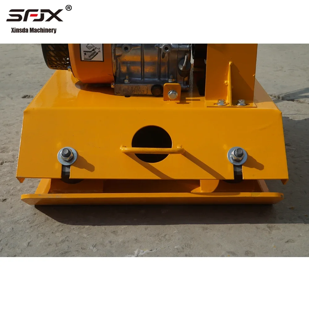 Petrol plate tamper ground tamping machine electric dl road asphalt two-way vibration compactor vibration tamping machine