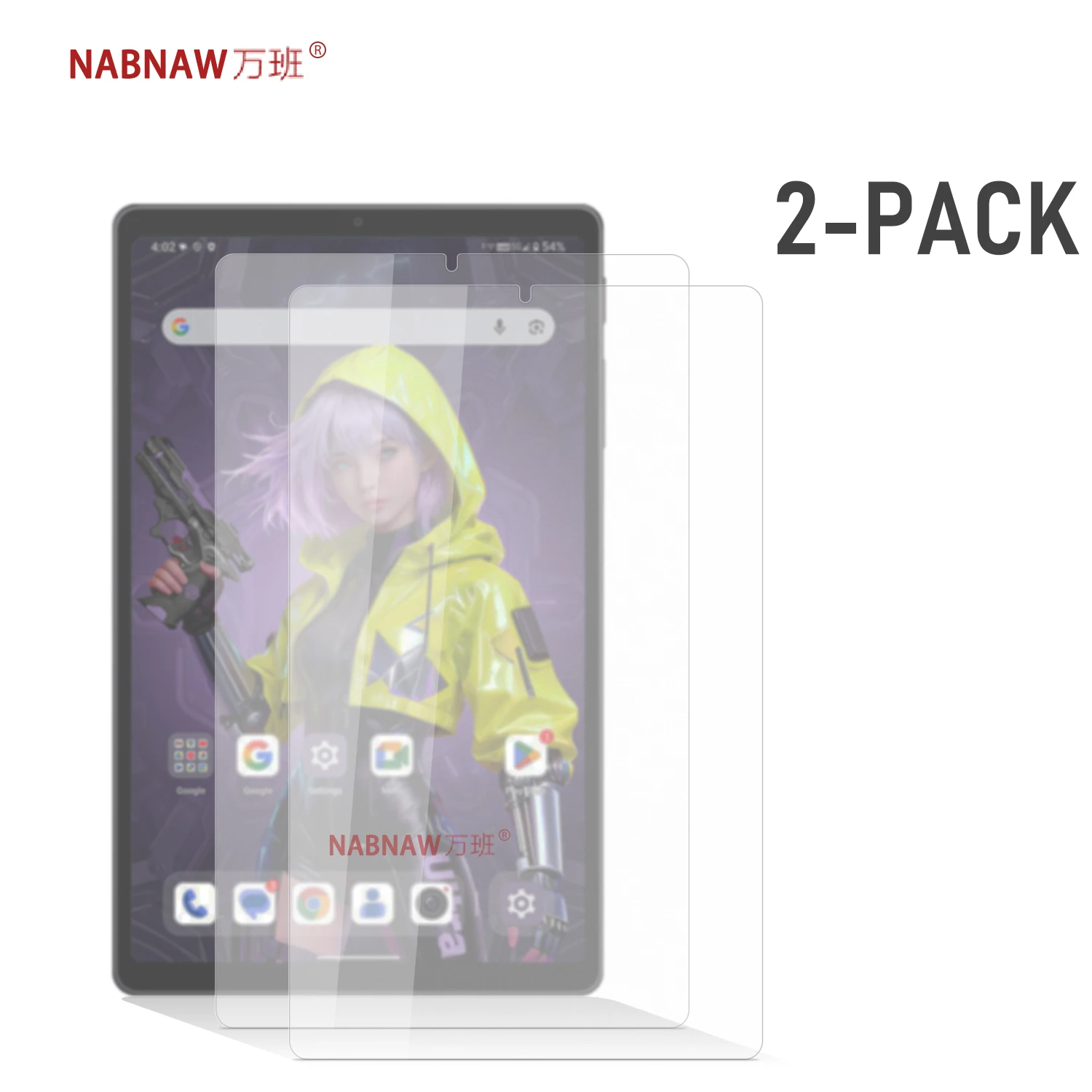 Auf iPlay 80 Mini Ultra Glass Displayschutzfolie für Alldocube iPlay 70 Mini Ultra 9H gehärteter Film HD schadenssicherer Schutz, 2er-Pack