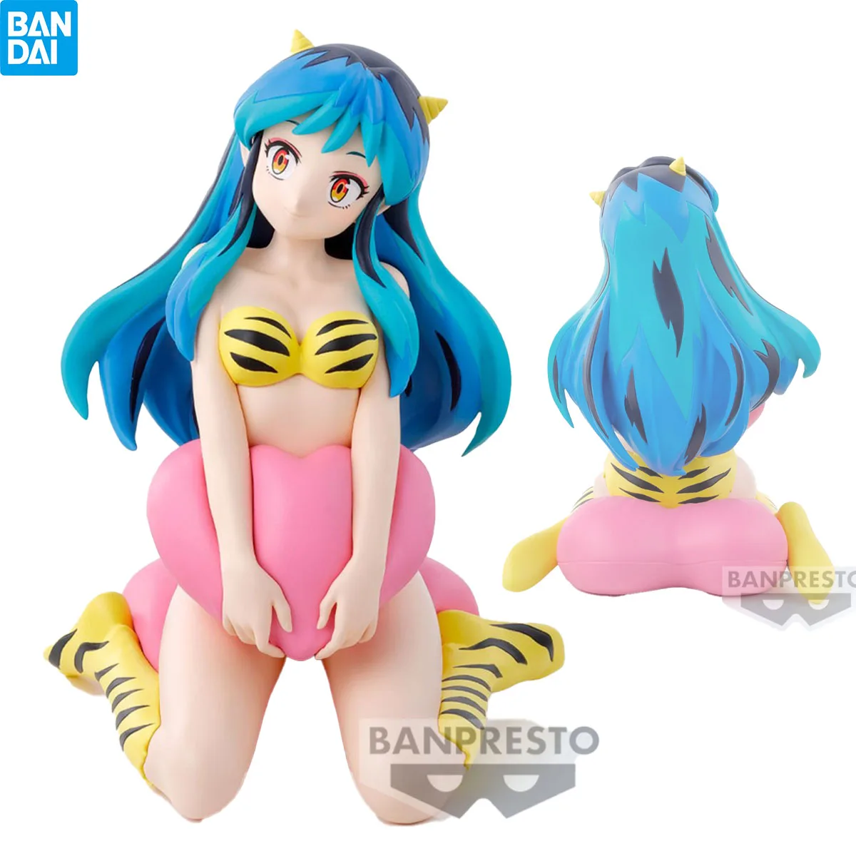 13cm Bandai  Original  in Stock Banpresto Urusei Yatsura - Lum - Relax Time - 3  Model Decoration Action Figure Anime Figure