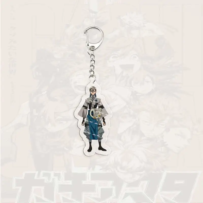 Anime GACHIAKUTA Keychain for Accessories Bag Rudo Enjin Zanka
