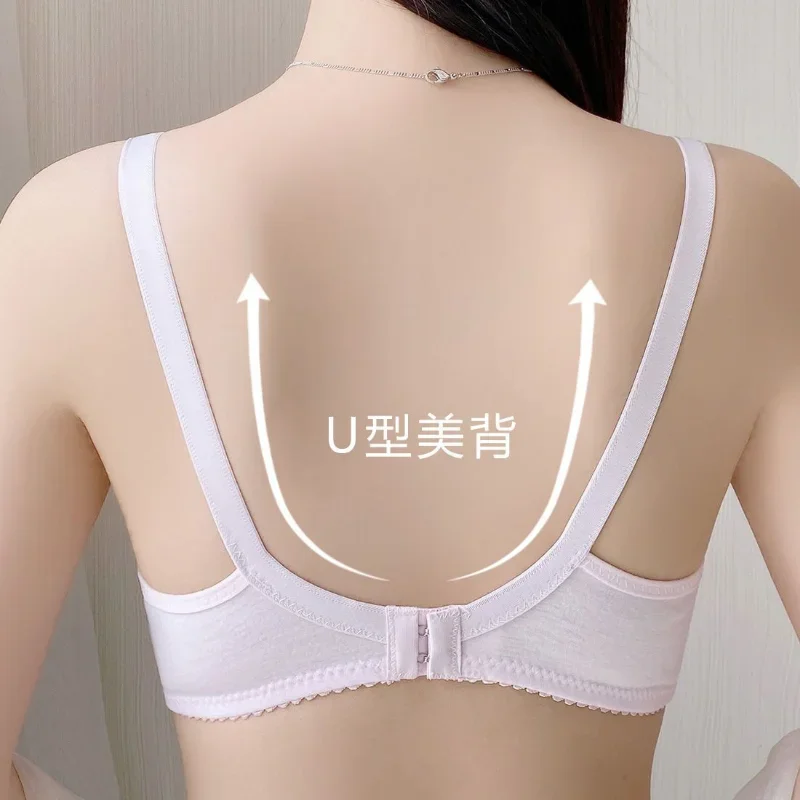 Breastfeeding Maternity Nursing Bra Pregnant Underwear Pregnant Women Gathered Push Up Bra Wireless Feeding Seamless Bras Ladies