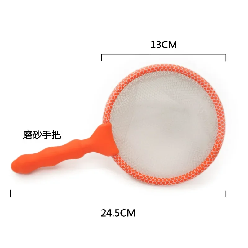 Blue Children's Fishing Net Play Water Toy Fishing Catch Cartoon Shark Fishing Toy L