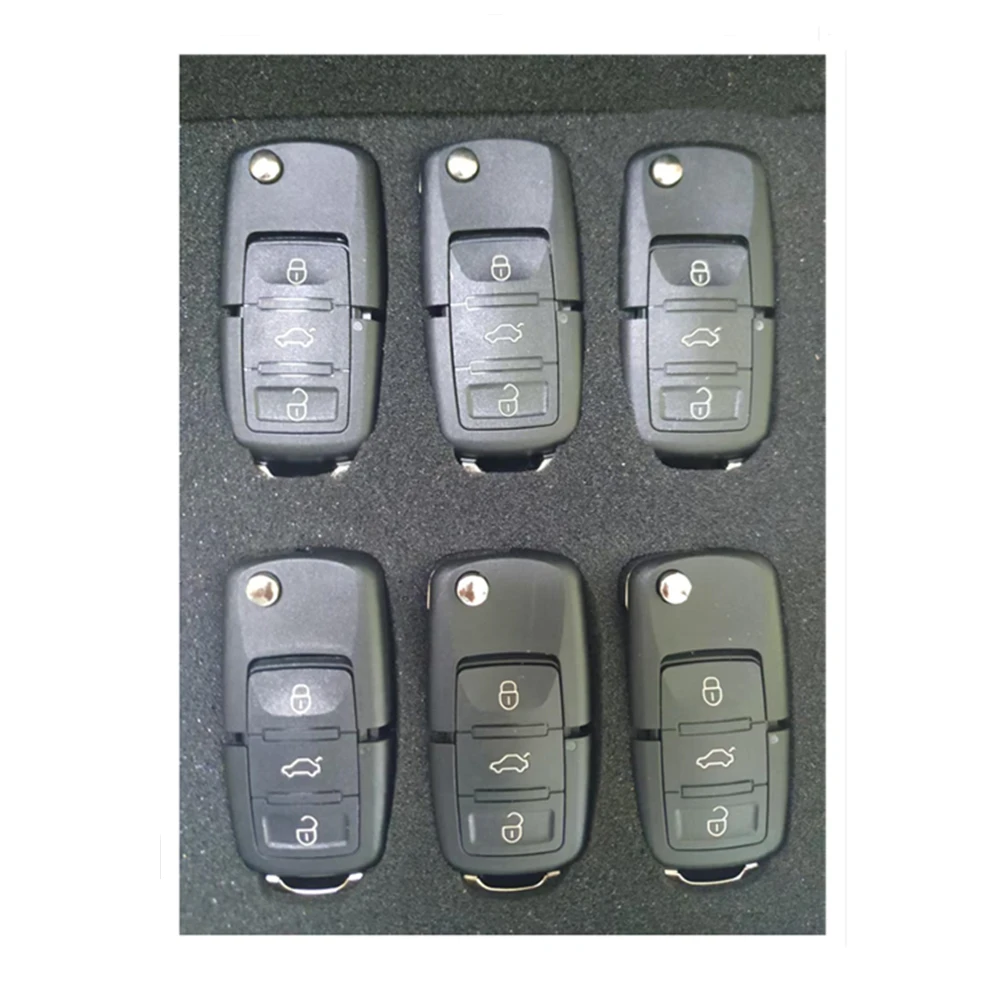 

2 шт.-5 шт./лот XHORSE XKB501EN проводной дистанционный ключ 3 кнопки для Volkswagen B5 Type XKB501EN инструмент