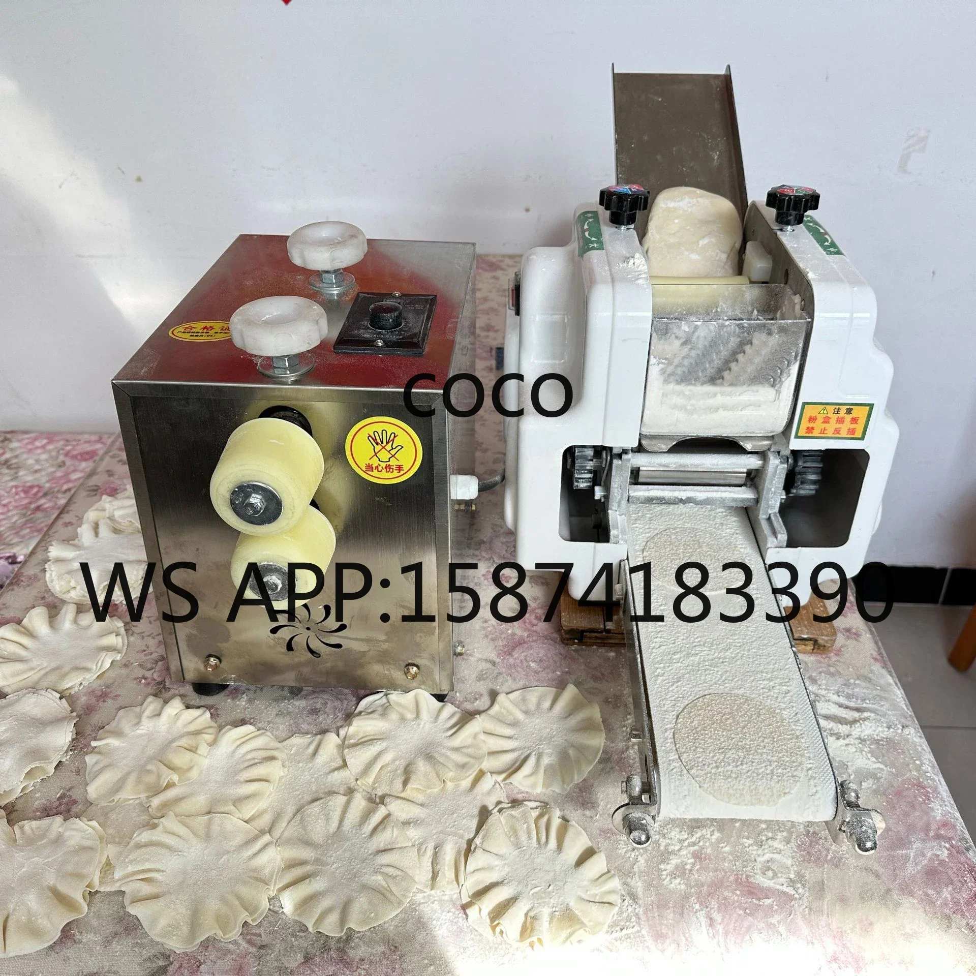 Multifunctional Automatic Shumai & Dumpling Skin Maker Mini Grain Products Processing Machine