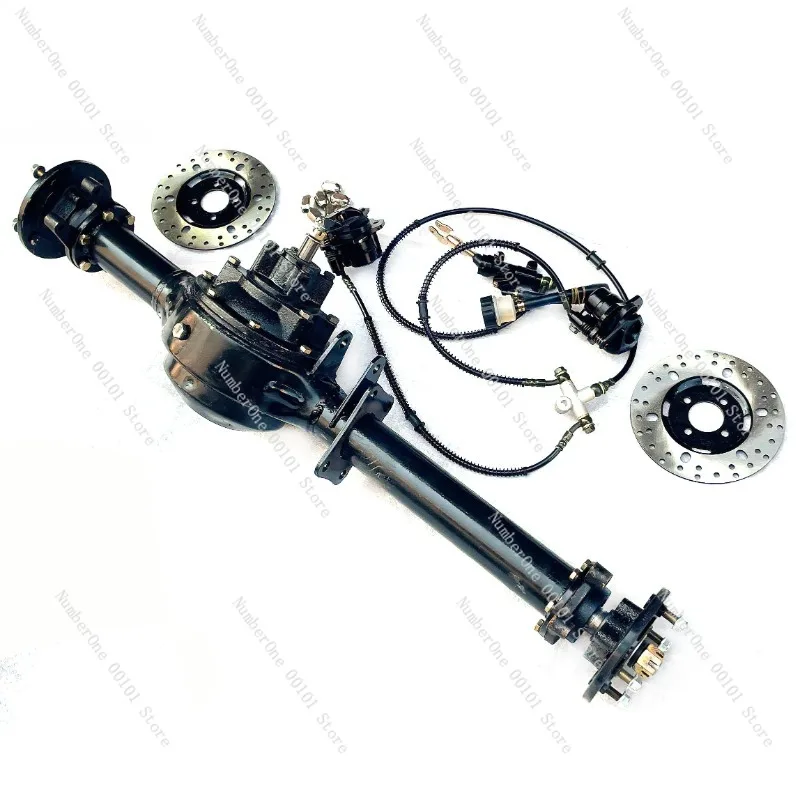 Suitable for self-made four-wheeled ATV karting steel tube motorcycle parts differential rear axle drive rear axle tooth