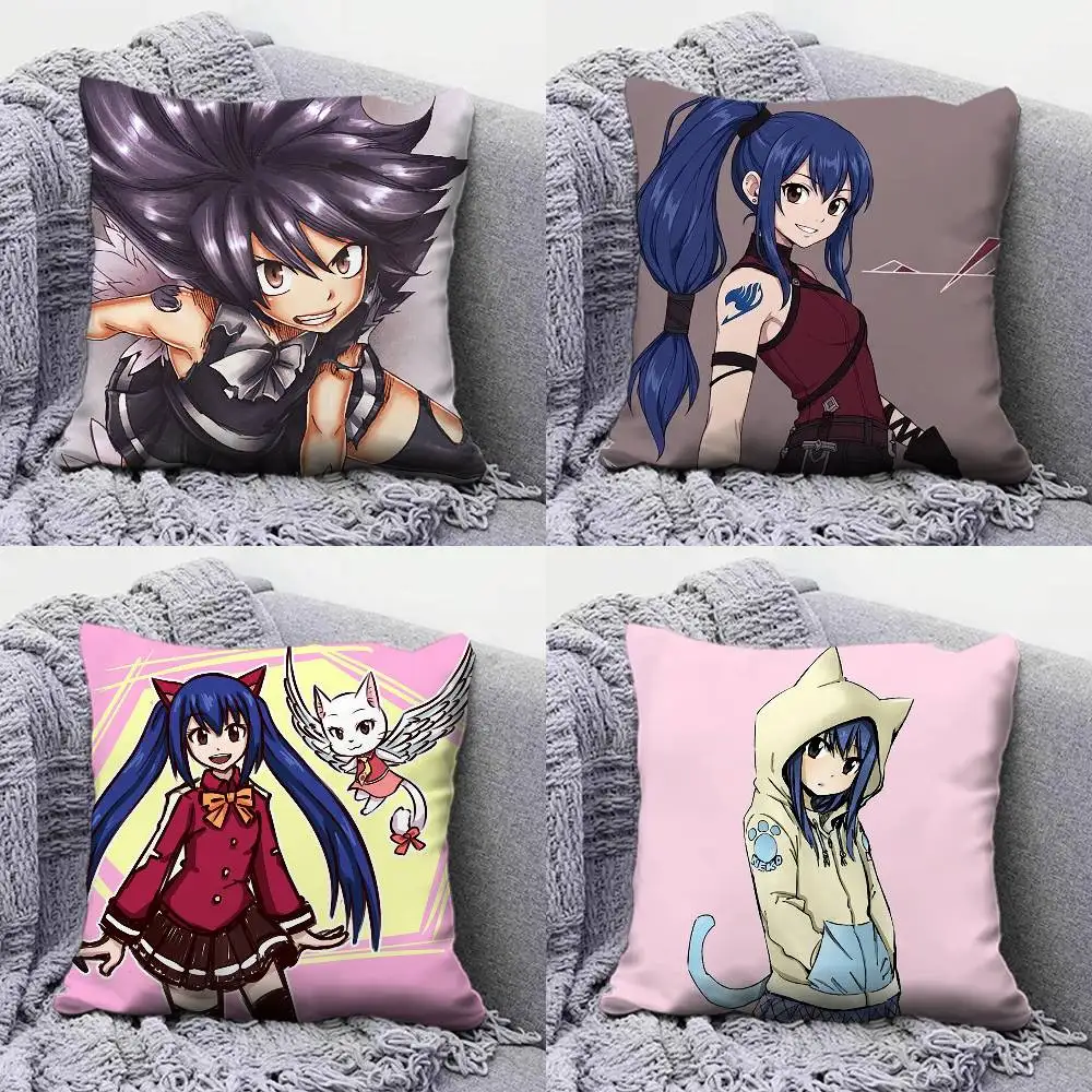 Wendy Marvell Fairy Tail Home Sofa Cushion Covers and Aecorative Custom Pillow Covers