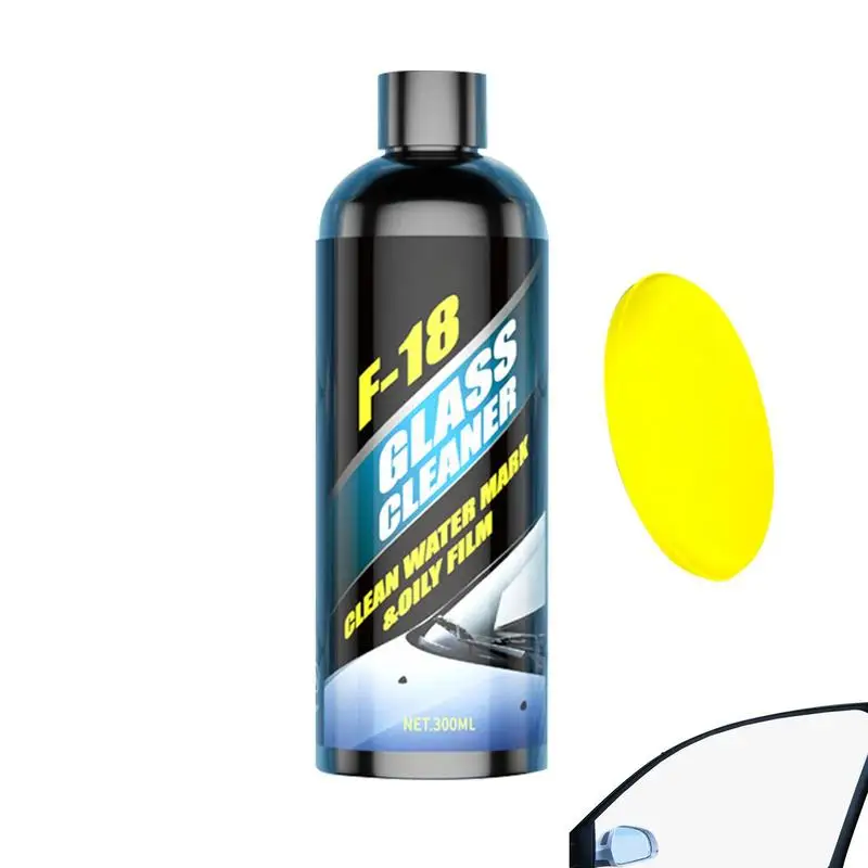 

Glass Oil Film Remover For Car Glass Polishing Kit Car Window Cleaner 300ml Invisible Glass Cleaner Outdoor Window Cleaner