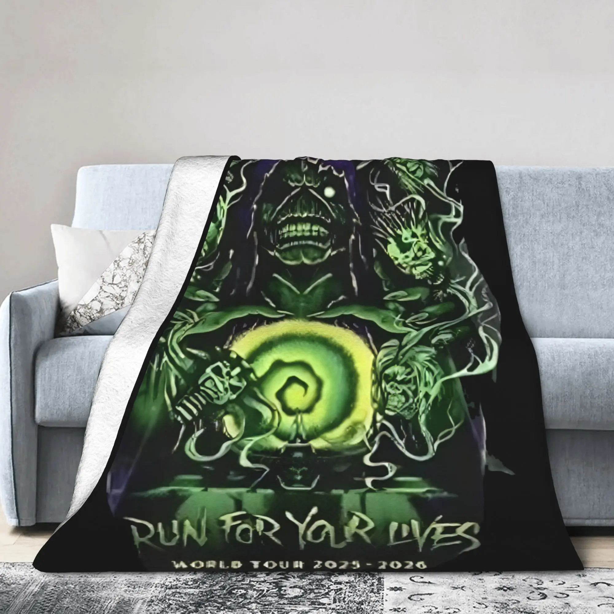 الاسترخاء المكاوي البكر 2026 تشغيل من أجل حياتك جولة حول العالم بطانية اكسسوارات السرير الزخرفية رمي البطانيات خفيفة الوزن