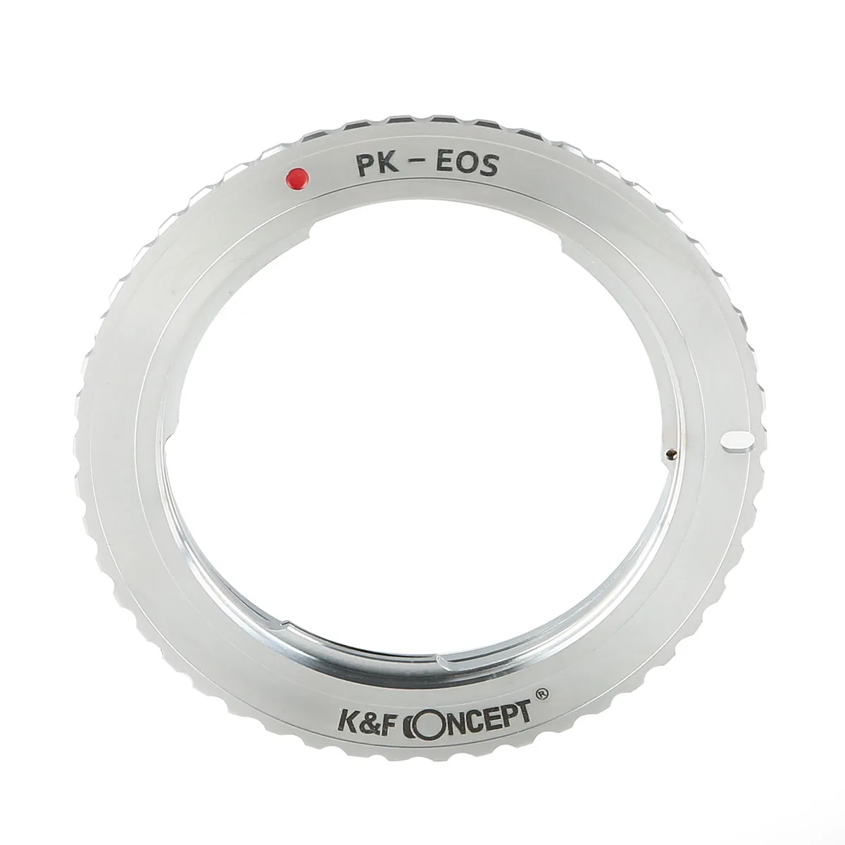 K&F CONCEPT PK-EOS Lens Adapter Ring for Pentax K PK Lens to Canon EOS Camera Body for Canon 300D 500D 600D/T3i 7D Mark II