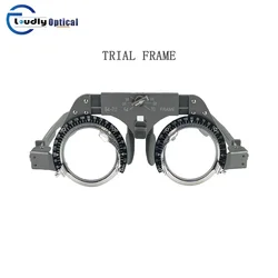 High Quality Ophthalmic Trial Frame Titanium Material Adjustable PD 54-70mm STF-5470